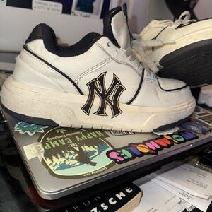 MLB Chunky Liner New York Yankees Off White 3ASXCA12N Men’s Size 9